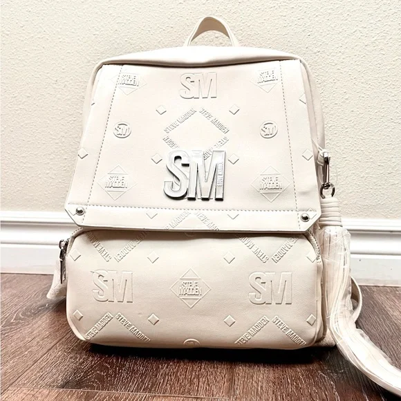 Steve Madden | Bags | Steve Madden Monogram Logo Backpack  display picture 1